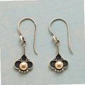 Bohemian Clover Pearl Earrings